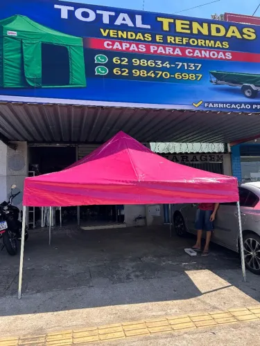 Tenda 3x3 lona PVC 