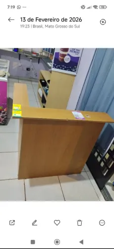 Vendo bancada de atendimento 