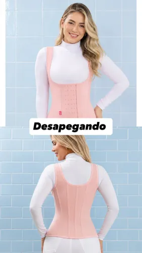 CORSET MODELADOR LINFODRAENING ROSÉ