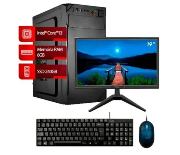 Kit computador completo I3-2100