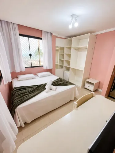 Quarto Individual Mobiliado