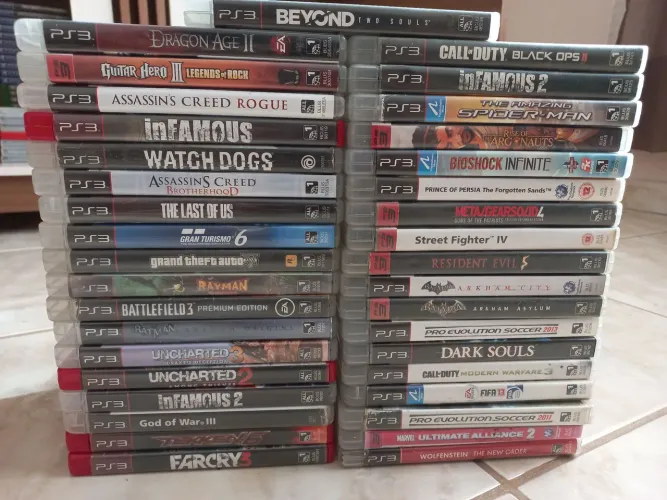 Lote jogos ps3