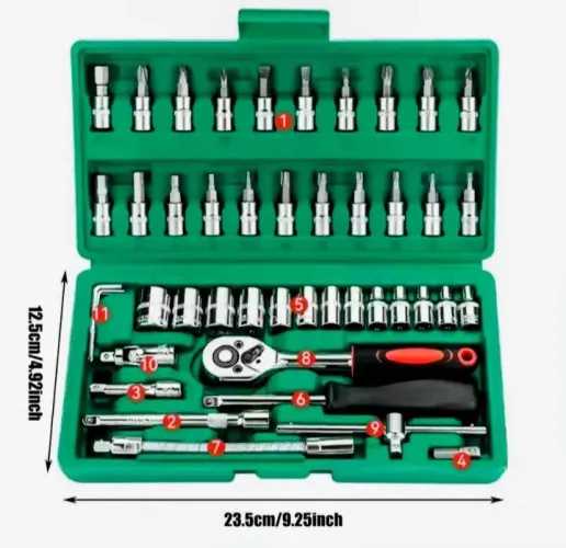 Kit ferramentas 46 peças