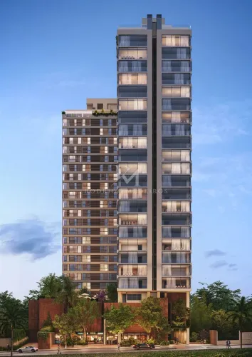 Apartamentos de alto padrão na Praia Brava, em Itajaí, com arquitetura autoral, lazer comp