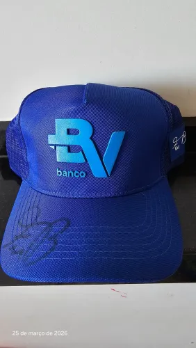 Boné autografado: Stock Car 2025  Felipe Baptista