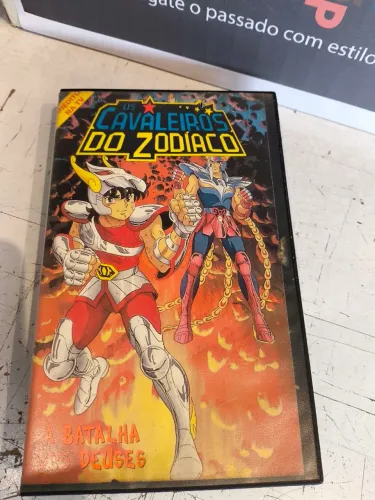 Fita VHS Os Cavalheiros do Zodíaco  - A Batalha dos Deuses 