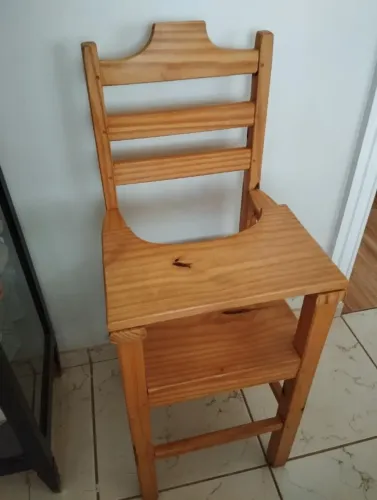Cadeirinha para Bebê - Madeira