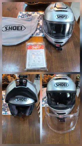 Capacete Shoei Neotec 2 Tam. 62 + Intercomunicador Ejeas v6