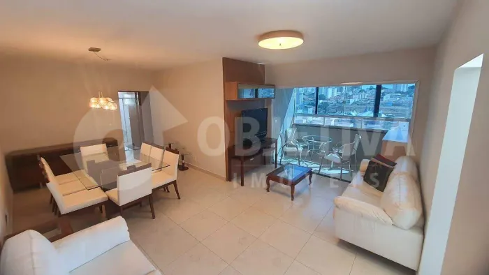 Apartamento Mobiliado para Aluguel  Exclusividade Objetiva Imóveis  Bairro Santa Maria, Ub