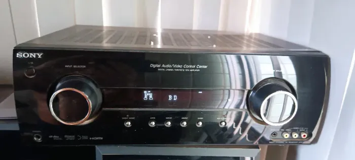 Receiver Sony muteki 7.2 STR-KM7500 HDMI 1700W 185W p/ canal funcionando 100% home theater
