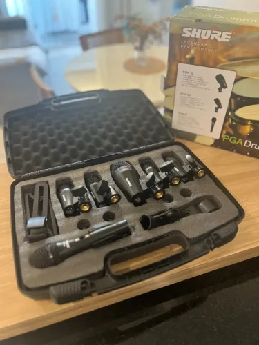 Kit Microfones Bateria Shure Pga Drum Kit 7