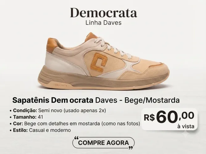 Sapatênis Democrata / Anatomic Gel