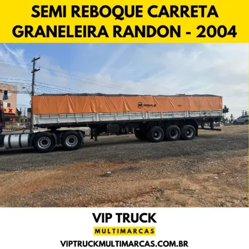 Carreta Semi Reboque Graneleira Randon 3 eixos
