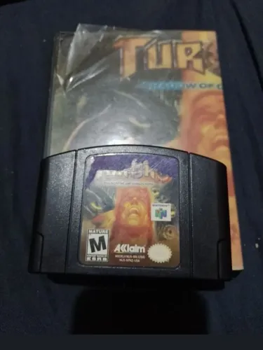 Vendo o jogo original americano Turok 3 jogo raro de se encontrar certo e não barato !!!!!