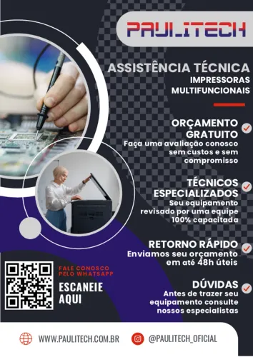 Assistência Técnica de Impressoras - Conserto Rápido e Garantia