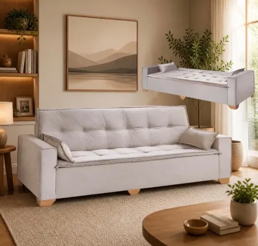 Sofá-Cama Belluno Premium 2,18 m