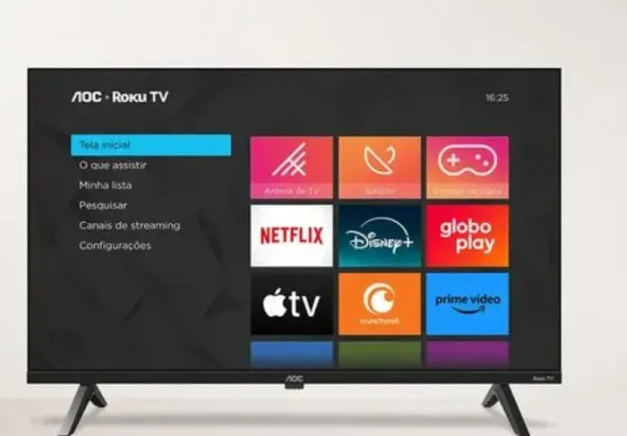 Vende-se tv smartv semi nova 32 polegadas marca:AOC
