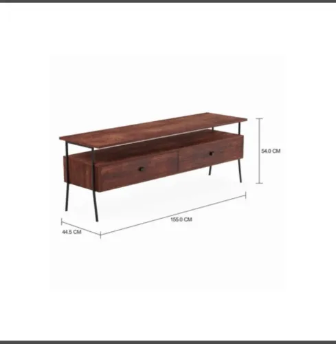 rack 2 gavetas 1,55 m x 44 cm