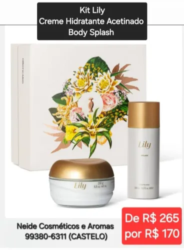 Kit Lily O Boticário
