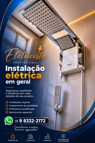 Eletricista. Controle de acesso. Segurança eletrônica