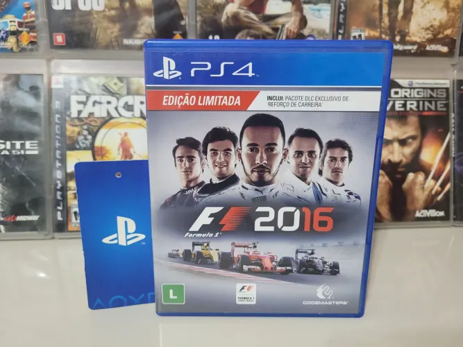 F1 2016 PS4 - CD Original Mídia Física