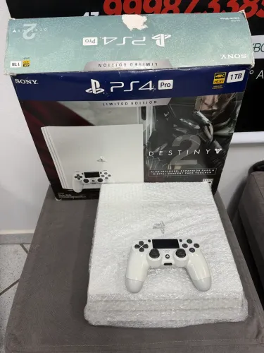Ps4 pro de 1 Tb branco - atualização 13.04