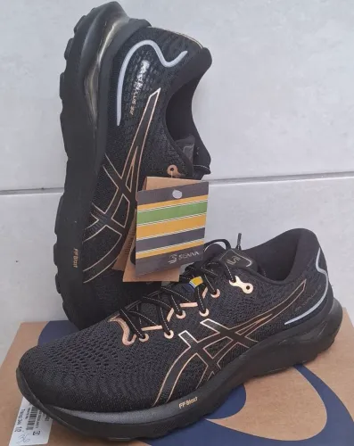 Tenis Asics Gel-Cumulus 24 SE Senna black/pure gold Original/Novo