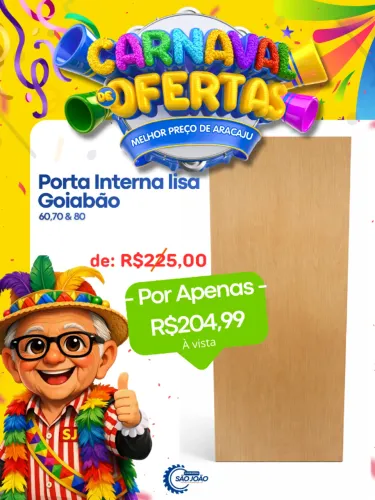 Porta Interna Lisa Goiabão