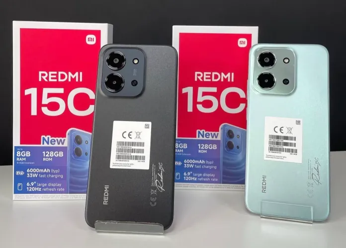 Celular Redmi 15c 4G 256/08 Promoção Até Durar Estoque Brindes 