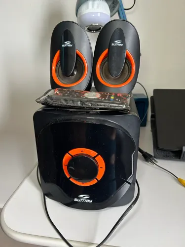 Vendo caixa de som subwoofer bluetooth sumay - Excelente Estado Relíquia 