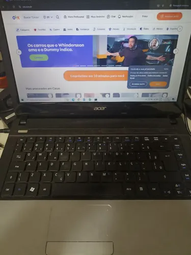 Notebook ACER excelente estado - SSD - REVISADO - COM GARANTIA
