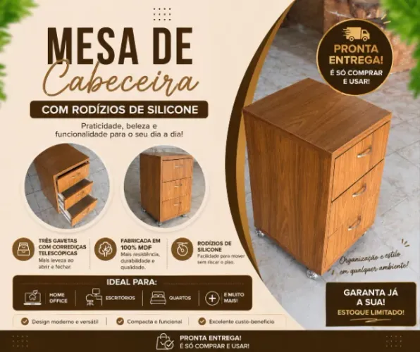 Mesa de cabeceira,Gaveteiro,Mesa de canto