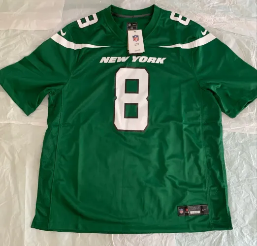 New York Jets - XXL - Nike Game Jersey - Aaron Rodgers #8
