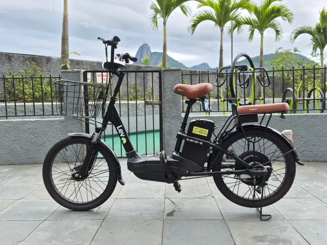 Bike Elétrica Lev Bike S - Bateria de Lítio - Apenas 90 km rodados