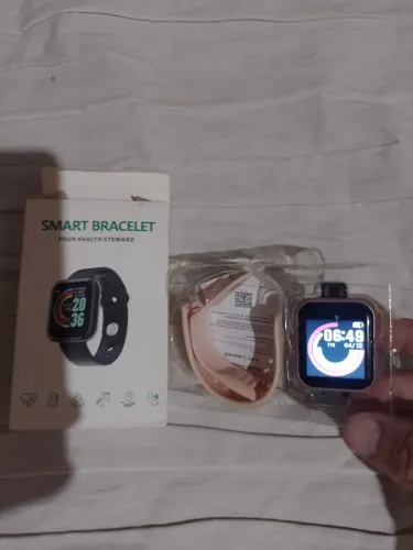 Smartwatch D20 Y68 rosa