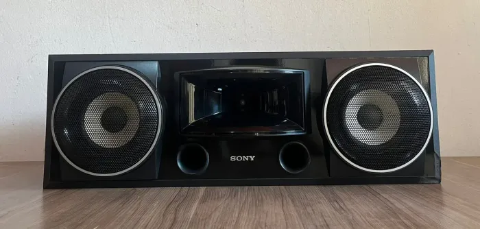 Caixa Central Sony Muteki Ss-Cnp7500 185 RMS Leia Descrição