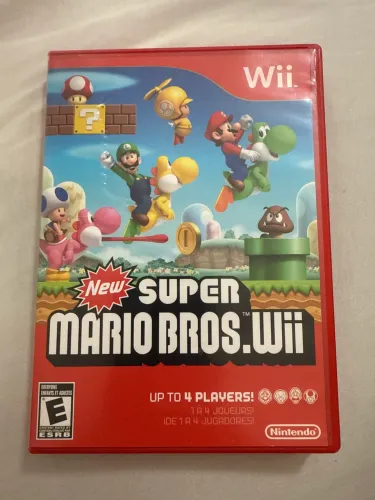 Jogo Super Mário Bros Wii Nintendo Wii