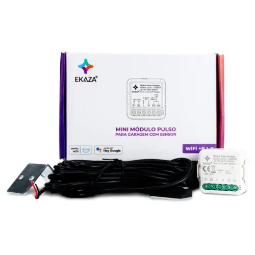 EKAZA Mini Modulo Interruptor Pulso com sensor de garagem