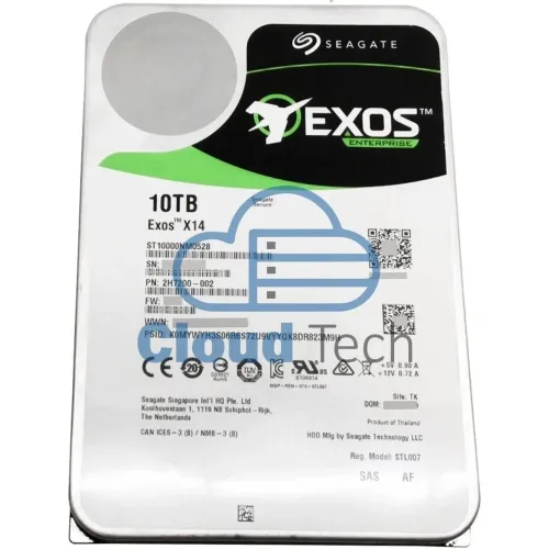 HD SEAGATE SAS 10TB SERVIDOR - INTERNO