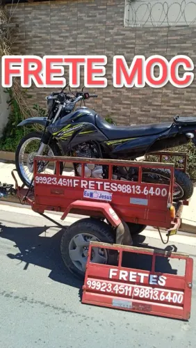 Carretinha moto frete