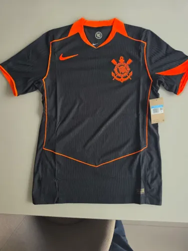 Camisa Corinthians laranja jogador