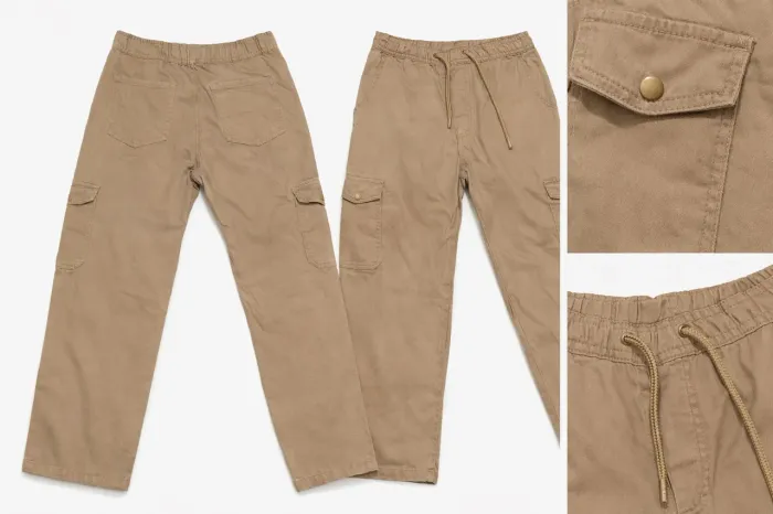 CALÇA BEGE POUQUÍSSIMO USO