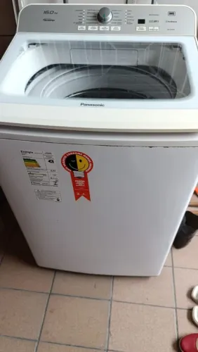 Máquina de Lavar Panasonic 16kg Inverter - Defeito