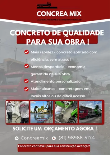 Concreto usinado