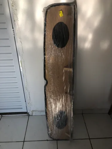 Console de teto chevrolet D20 furos para auto falante 