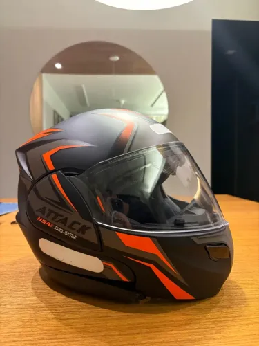 CAPACETE ESCAMOTEÁVEL PRO TORK ATTACK HSA VERMELHo TAM. 60
