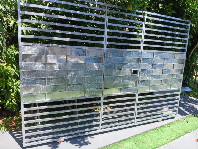 Portao novo 3x2 serralheria