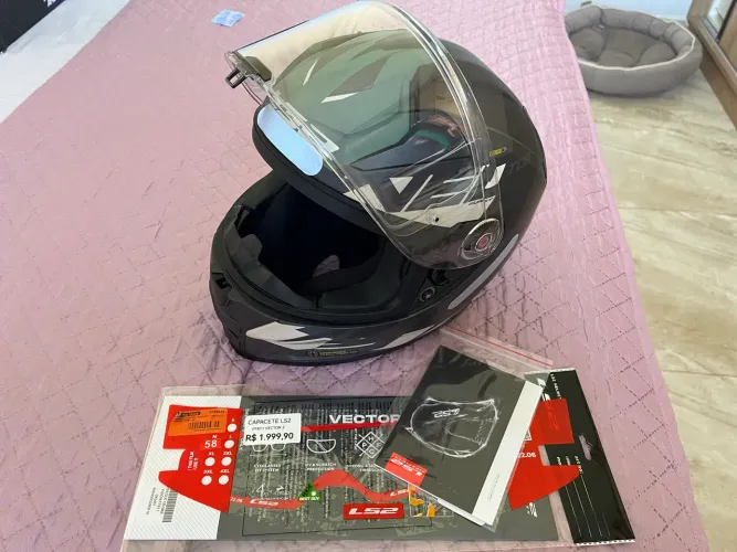 Capacete LS2 VECTOR II TAM:58