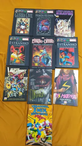 HQ História em quadrinho Marvel e DC