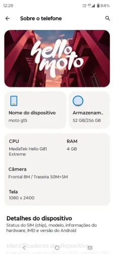 Moto G 15
